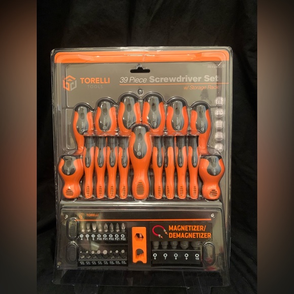 39-Piece Screwdriver set with storage rack - Picture 1 of 2